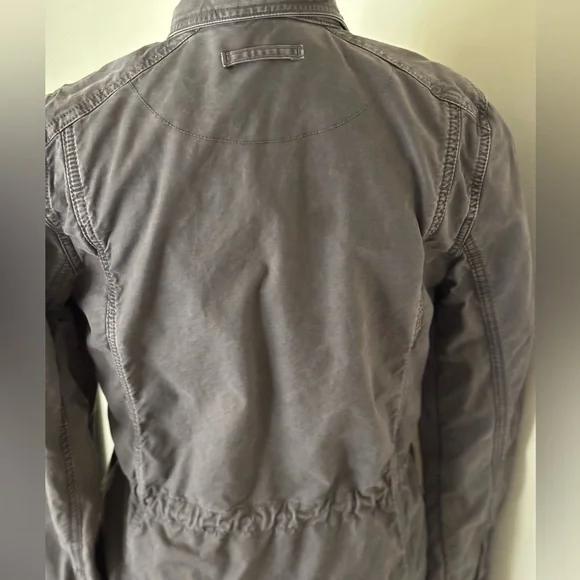 Lucky Brand Charcoal Utility Jacket Size Small - Picture 9 of 13